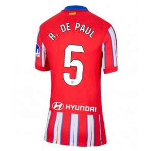 Billiga Atletico Madrid Rodrigo De Paul #5 Hemmatröja Dam 2024-25 Kortärmad